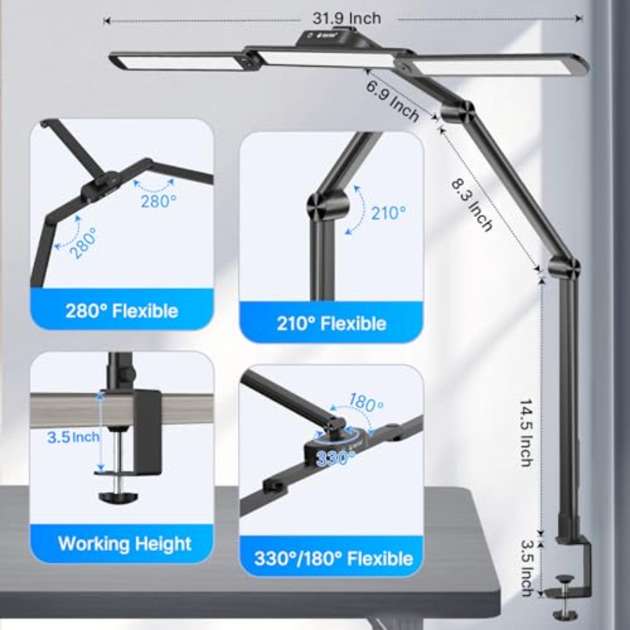 LED Desk Lamp Architect Desk L - Home Office Free reseña y precio