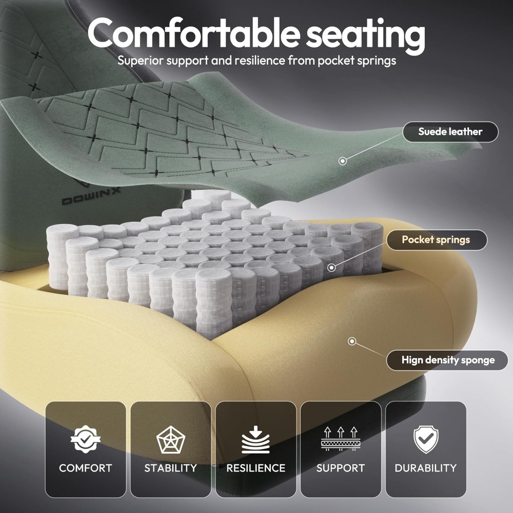 Big and Tall Fabric Gaming Cha - Home Office Or reseña y precio
