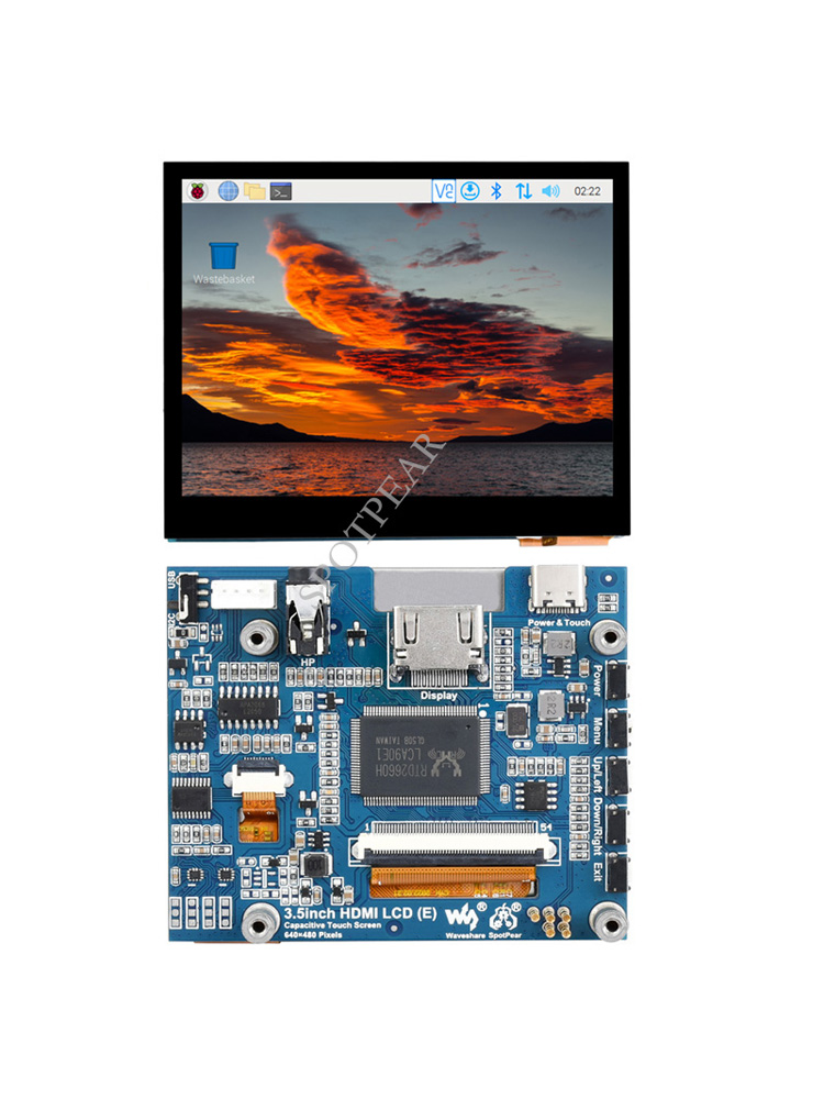 Raspberry Pi 3.5 inch touchscr - Monitor Arm Dual reseña y precio