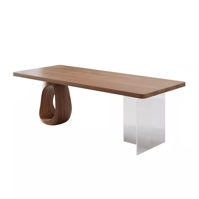 Wabi-sabi style solid wood tea - Home Office Login reseña y precio
