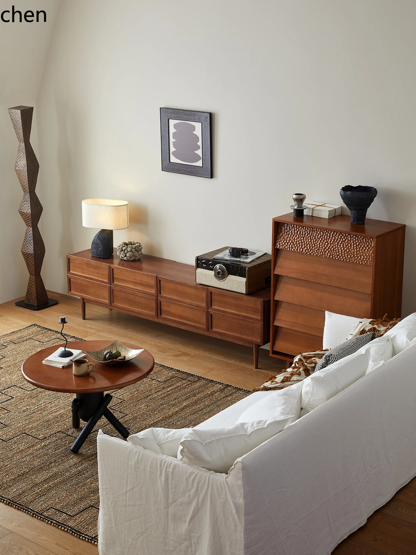 solid wood coffee table living - Home Office Login reseña y precio