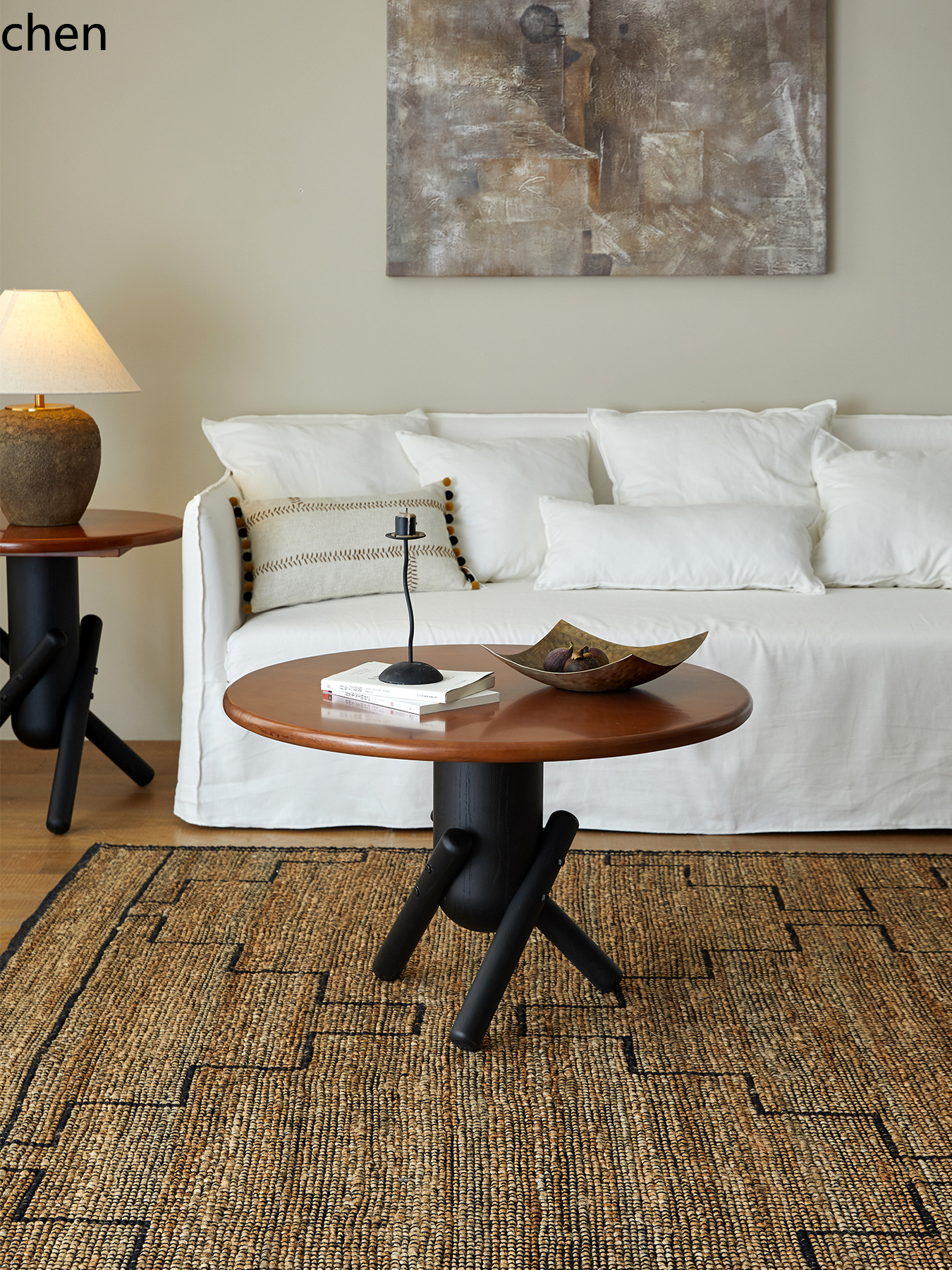 solid wood coffee table living - Home Office Login reseña y precio