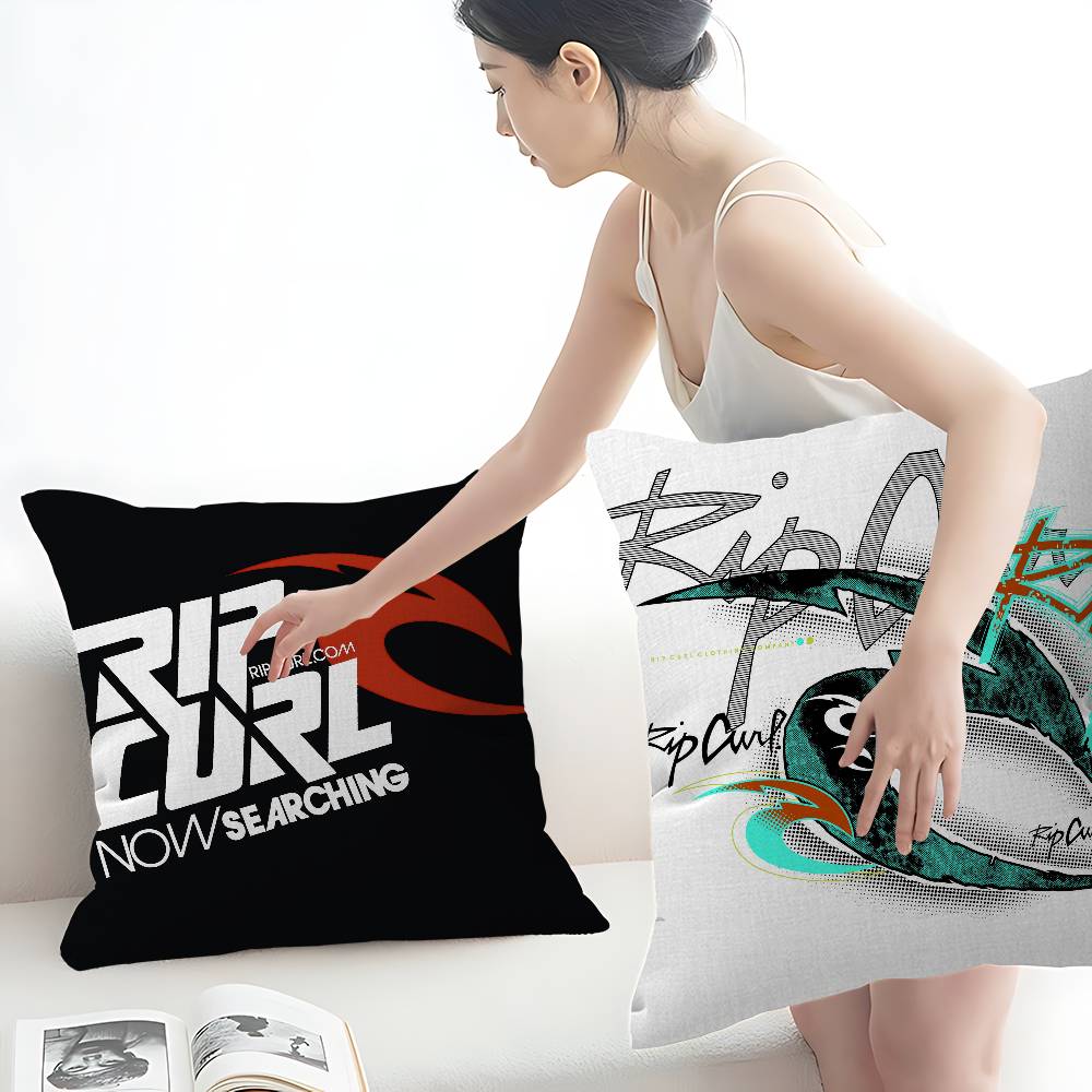 R-Rip C-Curl Logo Pillow Gift  - Home Office Logo reseña y precio
