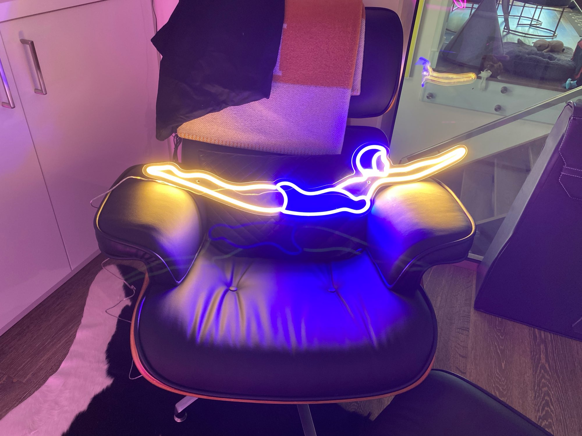 Custom Neon Sign LED Neon Ligh - Home Office Logo reseña y precio