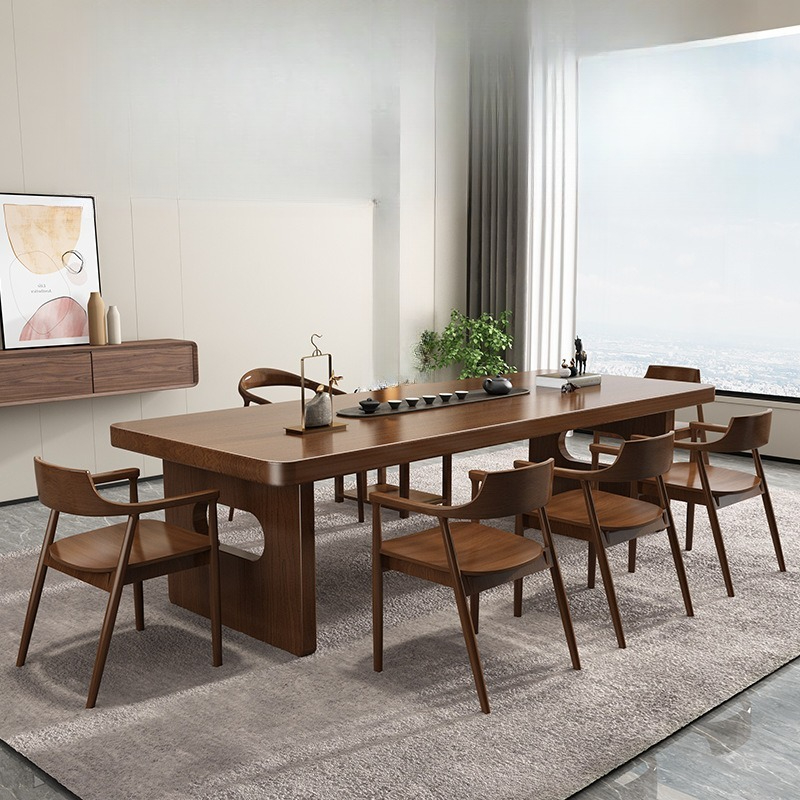 Solid wood large board tea tab - Home Office Login reseña y precio