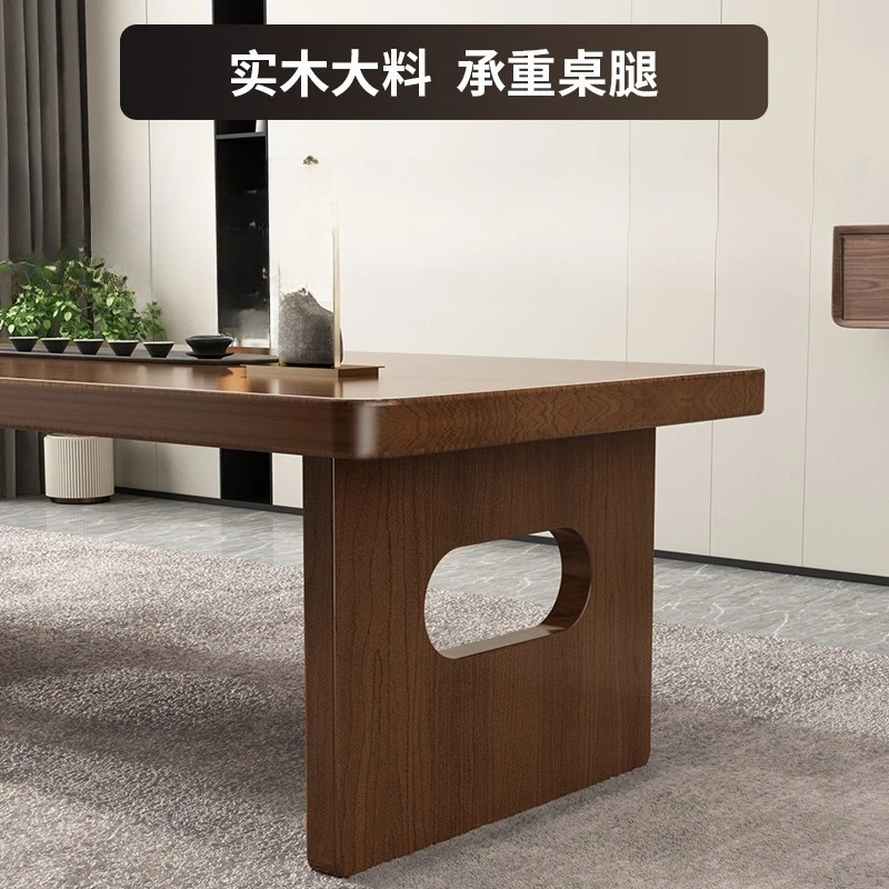 Solid wood large board tea tab - Home Office Login reseña y precio