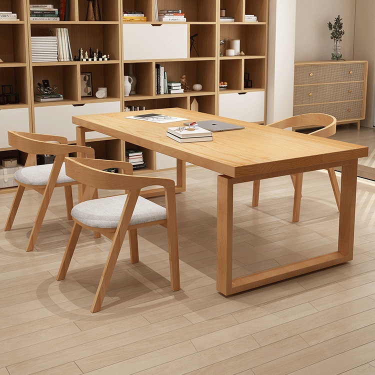 All solid wood office computer - Home Office Login reseña y precio