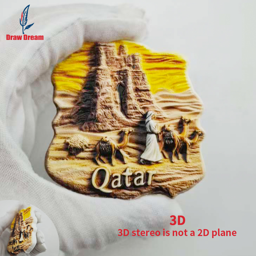 1Pc Qatar Refrigerator Magnet  - Home Office Qatar Travel reseña y precio