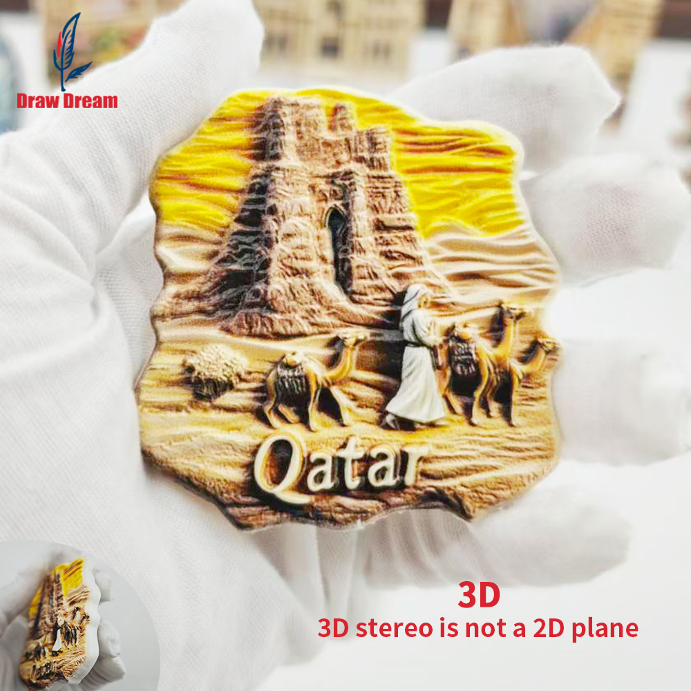 1Pc Qatar Refrigerator Magnet  - Home Office Qatar Travel reseña y precio